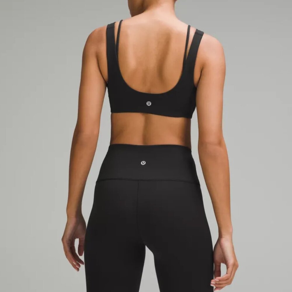 lululemon Everlux Front Cut-Out Train Bra 6 - Picture 2 of 3